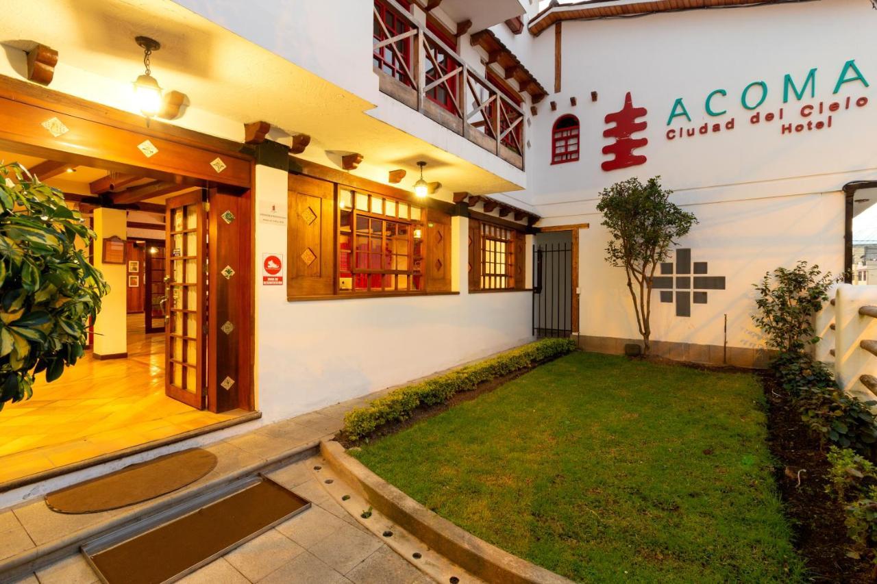 Acoma Hotel Otavalo Buitenkant foto